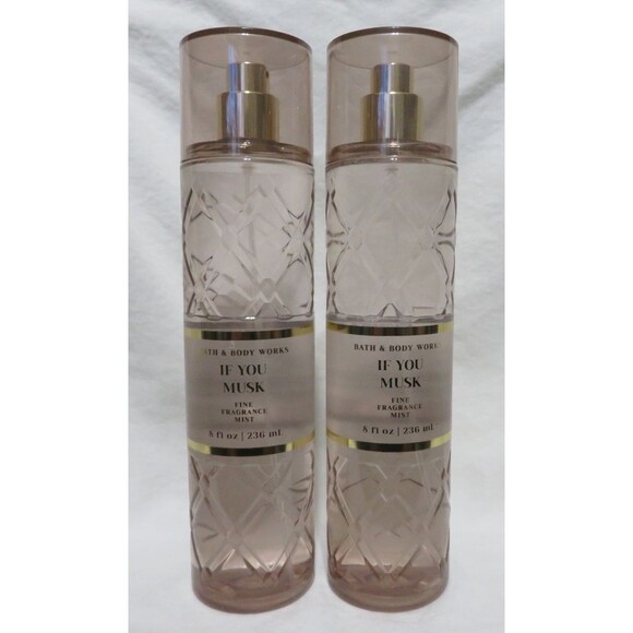 IF YOU MUSK Bath & Body Works Fine Fragrance Mist 8 fl oz x 2 - Picture 1 of 1